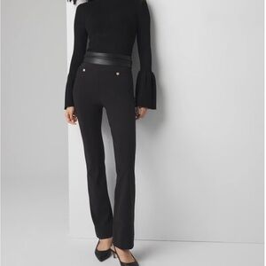 White House Black Market Black Pants NWT